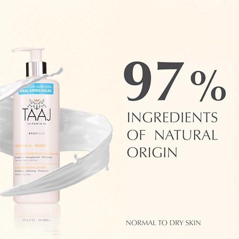 | Refreshing Body Milk with Aloe Vera ? Soothes, Hydrates & Revitalizes | Regenerating, Softening & Protective Actives | Non-Greasy Finish |Ayurvedic Skincare | 97% natural & Vegan | 13.5 fl oz