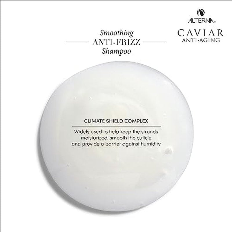 CAVIAR Anti-Aging Smoothing Anti-Frizz Shampoo| For Medium, Thick Hair | Smooths Hair, Tames Frizz | Sulfate Free