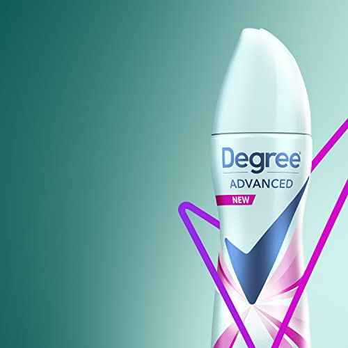Degree Advanced Antiperspirant Deodorant Dry Spray 72-Hour Sweat and Odor Protection Sheer Powder Deodorant Spray For Women With MotionSense Technology 3.8 oz, Pack of 3