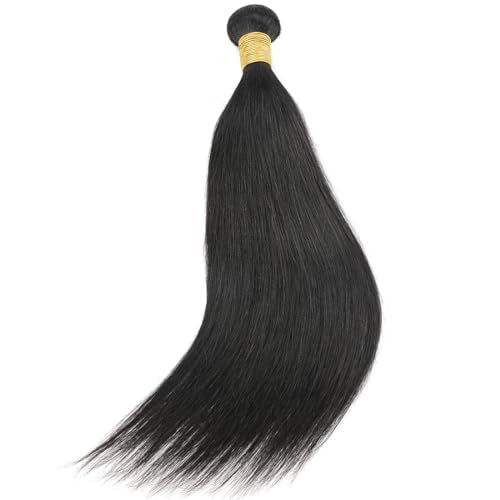 Human Hair Bundles Straight Brazilian Virgin Straight Human Hair 3 Bundles Weaves 100% Unprocessed 16 18 20inch Bundles Natural Black