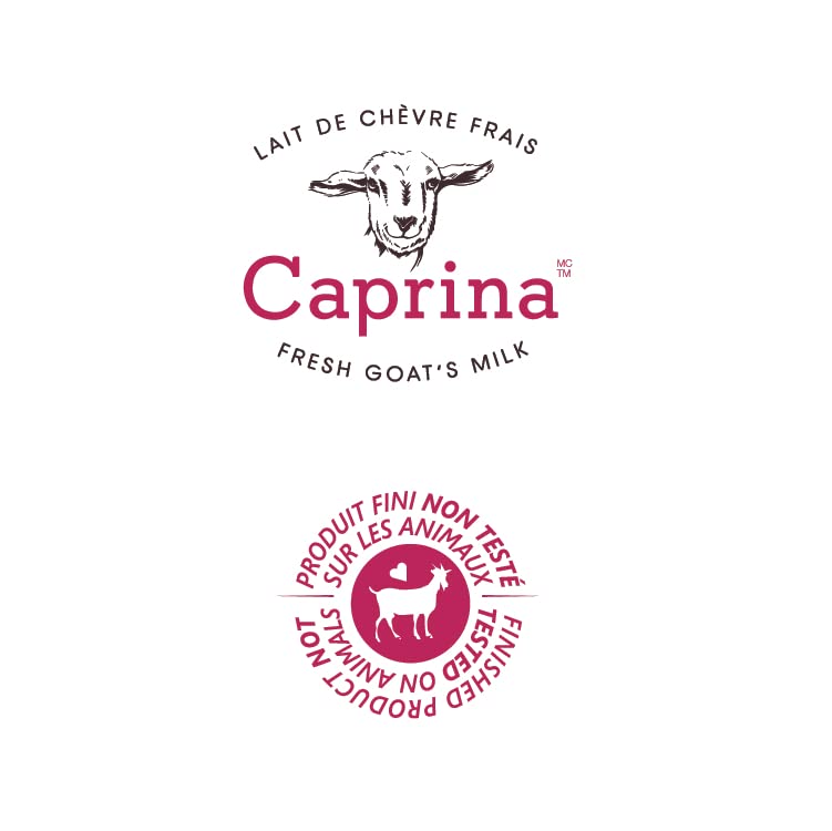 Caprina Fresh Goat’s Milk Bar Soap ORIGINAL (6-Pack) 3.2 oz (90g) each, Classic Clean Scent, Gentle Daily Cleanser, Softening Biodegradable Formula