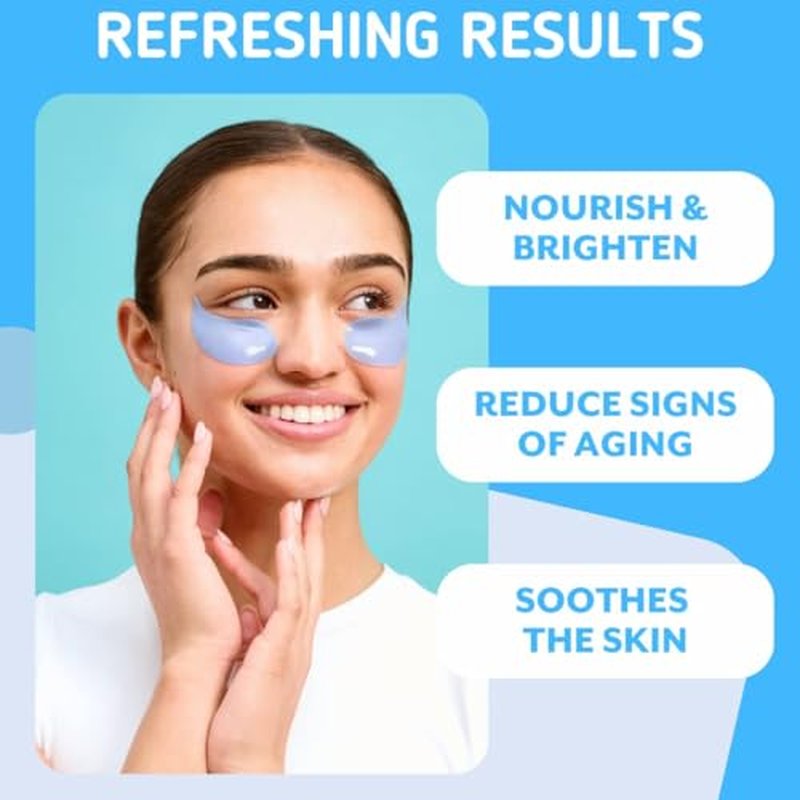 Patchology Iced Cooling Under Eye Mask Patches with Peptides, Cloudberry Oil and Bakuchiol. Cool eye gels to firm skin and soothe, reduce fine lines and under eye bags 5 Pair