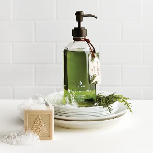 Thymes Frasier Fir Bar Soap - Pine Tree Scented Hand and Body Soap (5.5 oz)