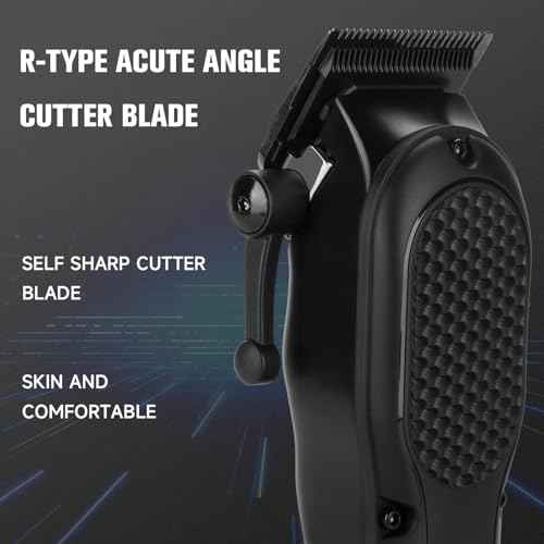 Men's Hair Clippers for Professional Hair Trimmer Cordless Rechargeable Powerful Beard Trimmer Hair Cutting Grooming Tool