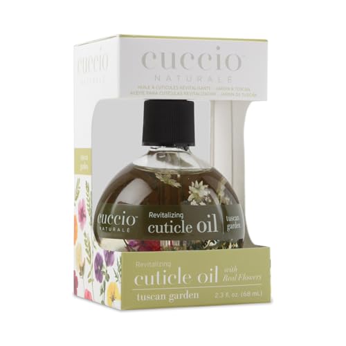 Cuccio Naturale Italian Garden Collection Revitalizing Cuticle Oil ? Tuscan Garden with Hawthorn & Wild Daisy ? Hydrating and Nourishing Cuticle Oil for Stronger, Healthier Nails ? 2.1 oz