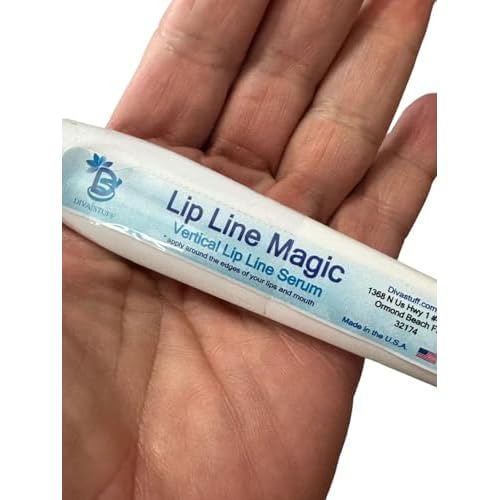 Lip Line Serum For Lines Above the Lips, Max Strength, With Hyaluronic Acid, Papaya Extract and Retinol