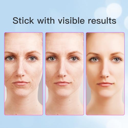 7 Color Neck Face Massager Tool, Facial Massager for Skin Care at Home, Face Sculpting Tool with Thermals, Vibration (White)