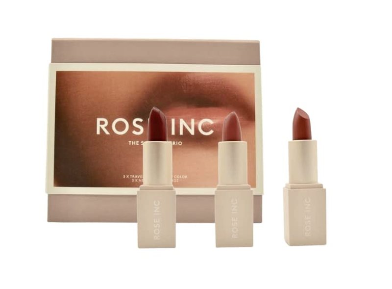 Mini Satin Lipstick Set - Luxurious Rose-Inspired Shades | Perfect for On-the-Go