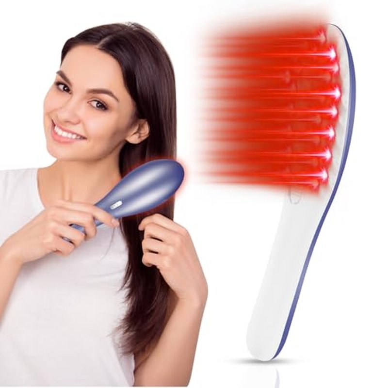 Laser Therapy Hair Growth Comb,Laser Hair Growth Device Electric Scalp Massager, Promote in Women and Men