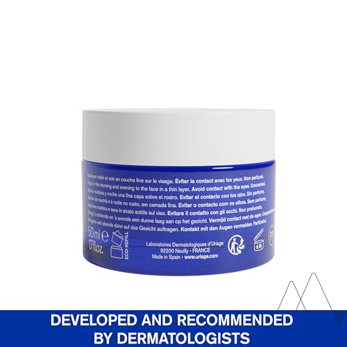 Uriage Cica-Daily Repairing Cream Concentrate | Made With Centella Asiatica, Hyaluronic Acid & Vitamin B5, 96% Ingredients of Natural Origin, Fragrance-Free, 50 mL / 1.69 zz