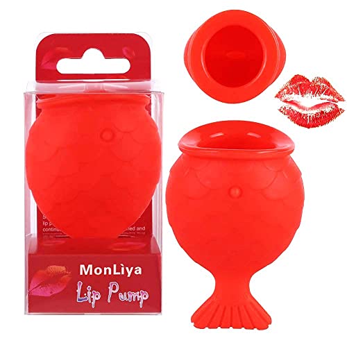 Lips Enhancer Plumper Device Lips Silicone Fish Shape Lip Plumper Lip Plumping Natural Pout Mouth Tool Sexy Lip Mouth Bigger