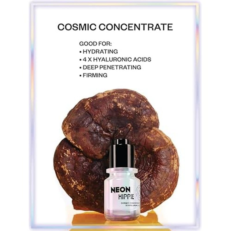 Cosmic Concentrate Face Serum with 4X Hyaluronic Acid and 7 Mushroom complex ultra hydrating