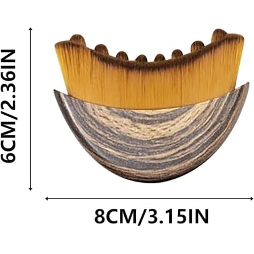 2025 New Lymphatic Contour Face Brush, Contour Face Brush for Lymphatic Drainage, Ergonomically Designed to Fit The Skin Precisely