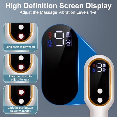 Laser Therapy Hair Growth Comb, Electric Scalp Massager, Handheld Comb-Shaped Hair Regrowth Device for Hair Growth & Hair Care for Thicker, Healthier Hair