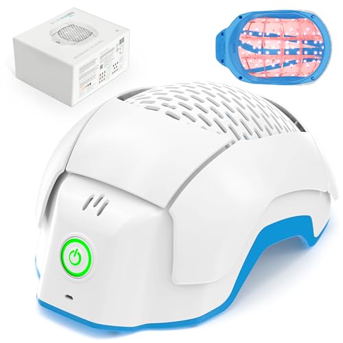 Theradome PRO Laser Hair Growth Helmet LH80 ? 100% Laser, No Ineffective LEDs ? FDA-Cleared Red Light Therapy for Hair Regrowth 2x Week ? Made in the USA
