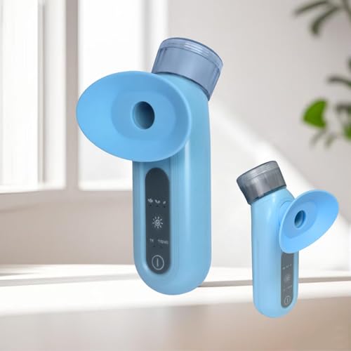 Eye Mist Steam Sprayer for Relief Dry Eyes, Eye Treatment, Portable Heated Eye Masks, Mini Eye Moisturizing Cleaning Soothing Steamer, Blue