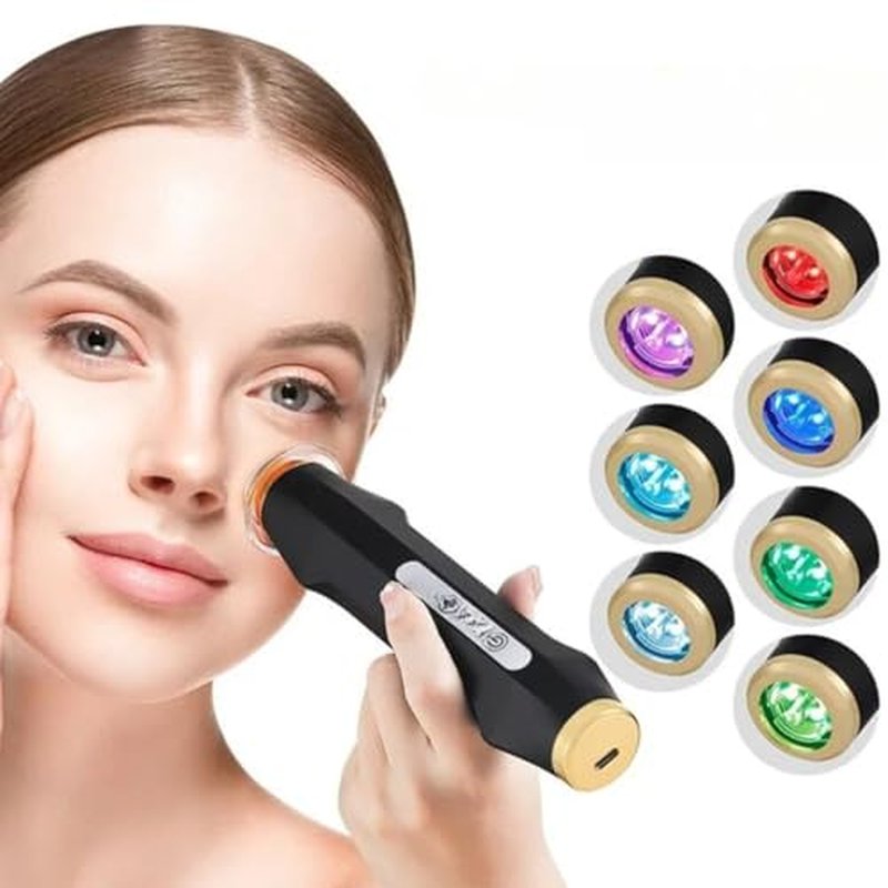 Wireless Beauty Bubble Pen Face & Neck Massager, Refresh Your Skin with Gentle Vibrations for Deep Facial Cleaning Detox Moisturizing Firming Lifting Toning Tightening Whitening Skin Rejuvenation