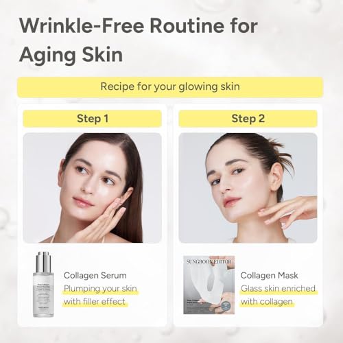 Fine Line Care Duo - Cream & Collagen Capsule for Aged Skin | Deep Moisturizer & Glow Mist