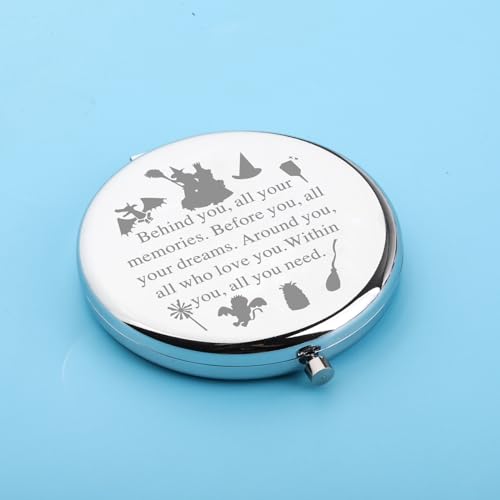 FEELMEM Witch Musical Inspired Gift Behind You All Your Memories Compact Makeup Mirror Witch Musical Lover Gift