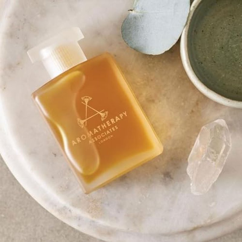 Aromatherapy Associates Revive Evening Bath and Shower Oil ? Natural Hydrating Oil with 3 Essential Oils to Refresh Mind, Body, and Spirit (1.86 oz)