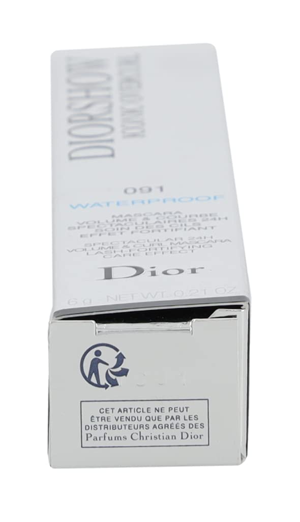 Dior Diorshow Iconic Overcurl Waterproof Mascara - 10 ML | Long-Lasting Volume & Curl