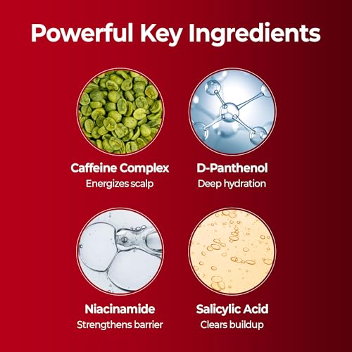 KUNDAL Korean Caffeine Scalp Shampoo [Cherry Blossom] ? Sulfate-Free Hair Care with Menthol & Botanical Extracts ? For Fuller-Looking Hair, Scalp Refresh & Strength ? 16.9 Fl Oz