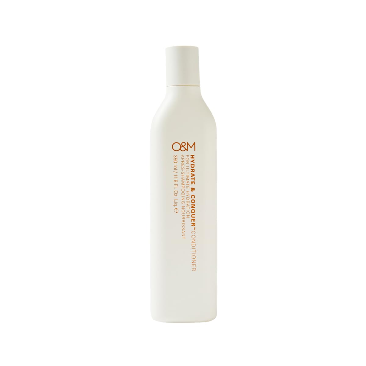 O&M Hydrate & Conquer Conditioner, Deep Moisturizing Dry, Damaged Hair Conditioner, Organic Coconut Oil, Vitamin C, Amino Acids, Color Safe, Vegan, Sulfate Free, Cruelty Free, Made in Australia, 350ml