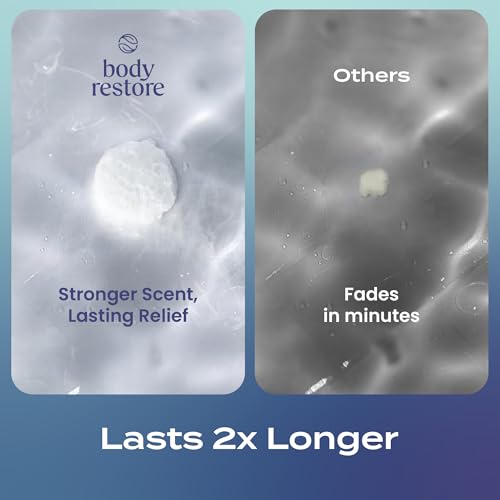 Body Restore Shower Steamers Aromatherapy 6 Pack - Christmas Stocking Stuffers for Men, Birthday Gifts for Women, White Elephant, Relaxation, Self Care - Clarity