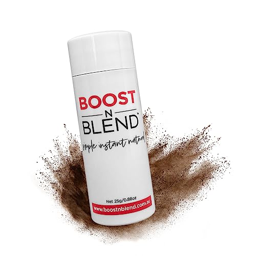 Boost N Blend Hair Volumizer for Women - Scalp Concealer Powder and Cotton Fibers for Thinning Hair (25g/0.88oz)