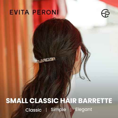 EVITA PERONI Hair Barrettes For Women, French Hair Barrettes Clips Acetate, Various Sizes, Anti-slip, 30 Pieces, Women Hair Accessories, Suitable for Thick, Fine, Straight, Curly Hair