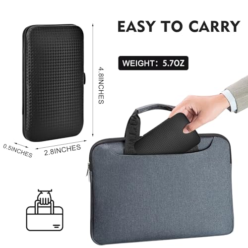 Stocking Stuffers for Men Teen Boys - Manicure Set Christmas Gifts for Men Dad Boyfriend Teens Him Professional Stainless Steel Nail Clipper Kit Personal Care Tools Accessories w/Leather Travel Case