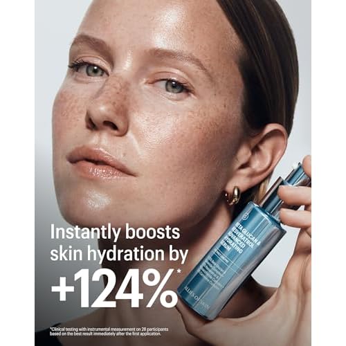 Allies of Skin Beta Glucan & Reservatrol Advanced Hydrating Serum | Plumping Face Serum with Ceramides, Peptides and Hyaluronic Acid | For Sensitive and Dry, Dehydrated Skin (1 Fl oz)