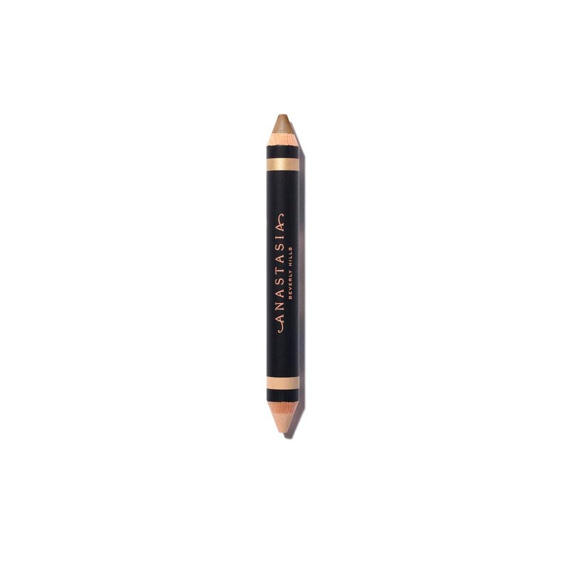 Anastasia Beverly Hills Highlighting Duo Pencil - Dual-Ended Eye & Brow Brightening Pencil for Defining Arches and Illuminating Eyes - Shell/Lace