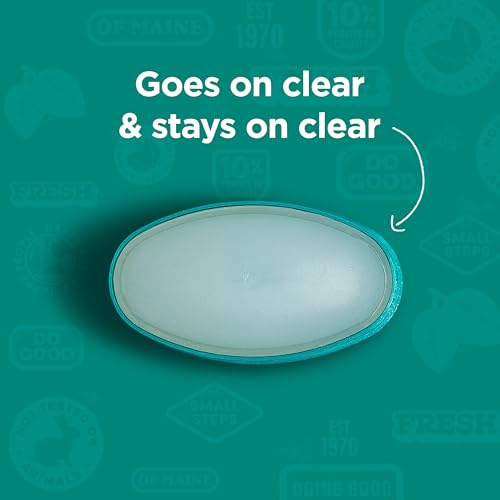 Tom¡¯s of Maine Unscented Aluminum Free Natural Deodorant For Women & Men | Goes on Clear | Odor & Wetness Protection | Naturally Derived and Moisture-Locking Ingredients | 3.25 oz (2 Pack)