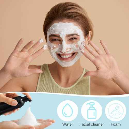 Woanger 24pcs Lash Shampoo Kits Rechargeable Handheld USB Portable Fans Eyelash Shampoo Brush Empty Bottle Drawstring Bag for Lash Care Operation Christmas Items Employee Appreciation Gift(Black)