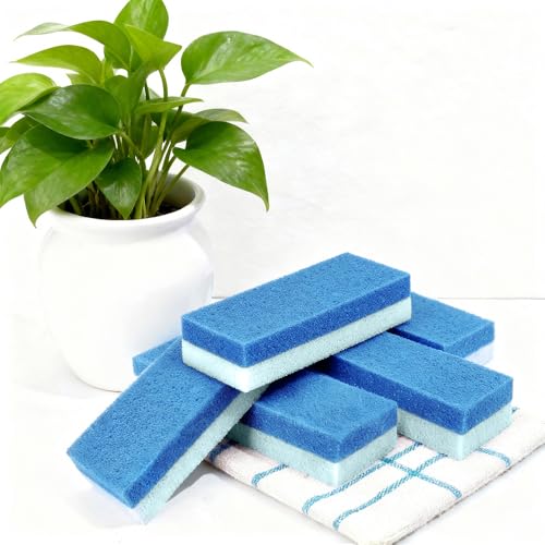 6 Pack Foot Pumice Stone for Feet Callus and Foot Scrubber Dead Skin Remover (Blue)