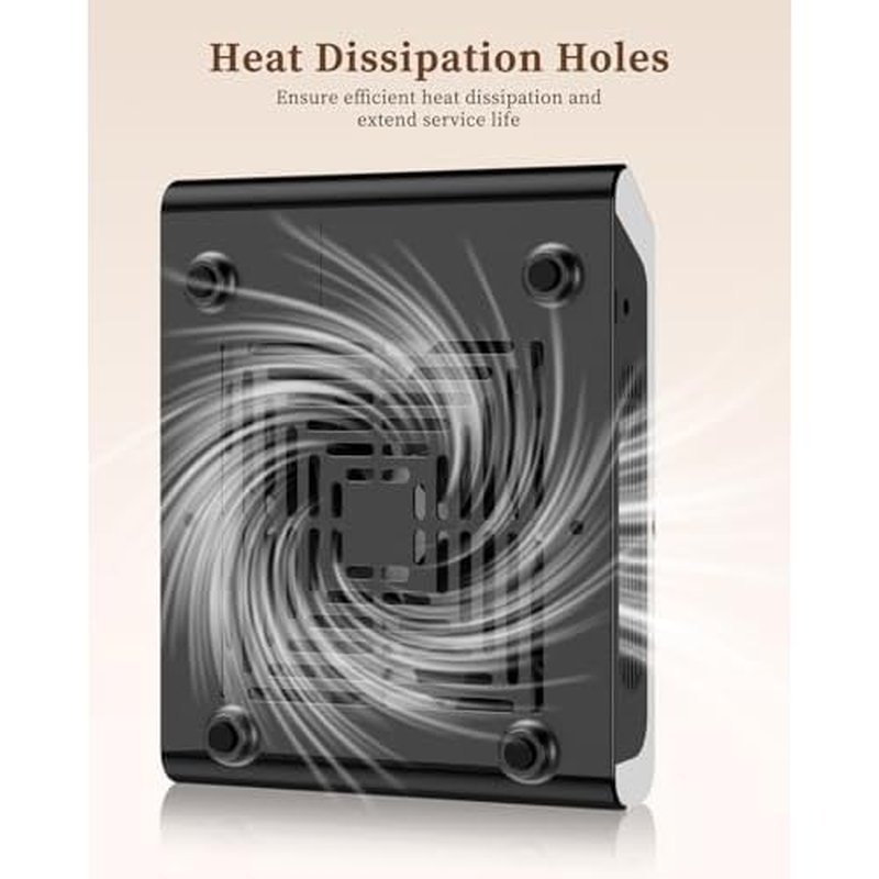 Nail Dust Collector Cordless, Quiet & 4 Upgraded Powerful Vacuum Dust Fans Adjustable Speed,80W Dust Suction Machine for Acrylic Gel Nail Polish Manicure Pedicure Tool at Home or Salon Nail Tech-White