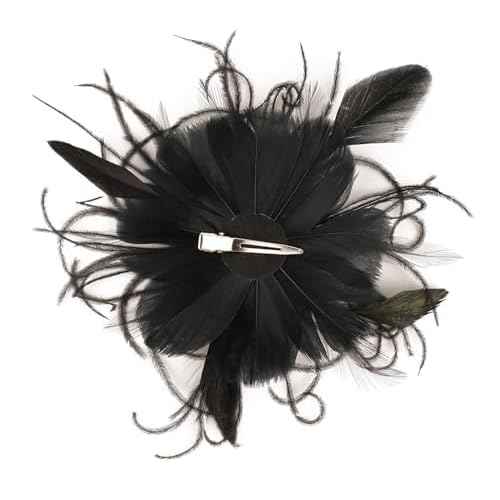 Cizoe 1920s Flapper Fascinator Mesh Face Veil Headband Bridal Wedding Tea Party Headwear with Veil for Women