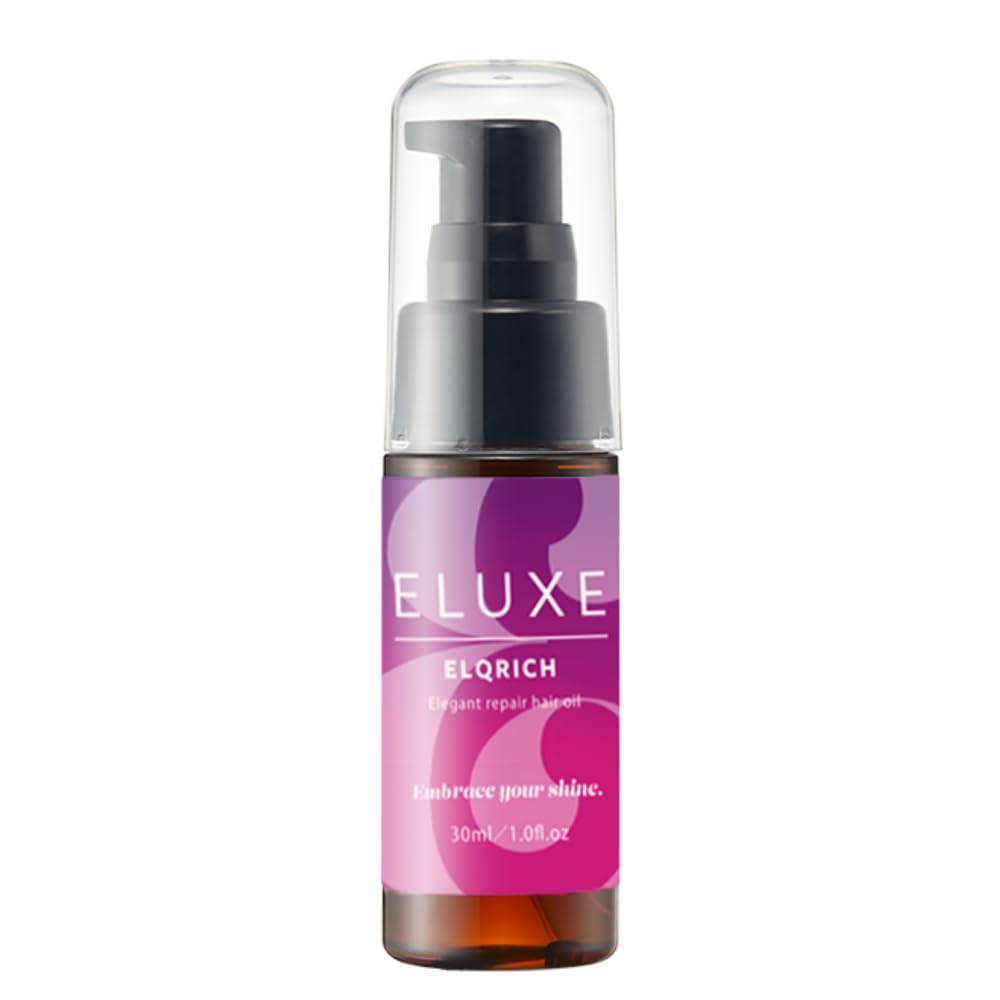ELUXE Hair Oil | Smooth & Moisturize | Fight Frizziness | Add Deep Hydrating for Damaged Hair | Coats your hair and locks in moisture | Sulfate and Paraben-Free | 1 fl oz (Pack of 1)