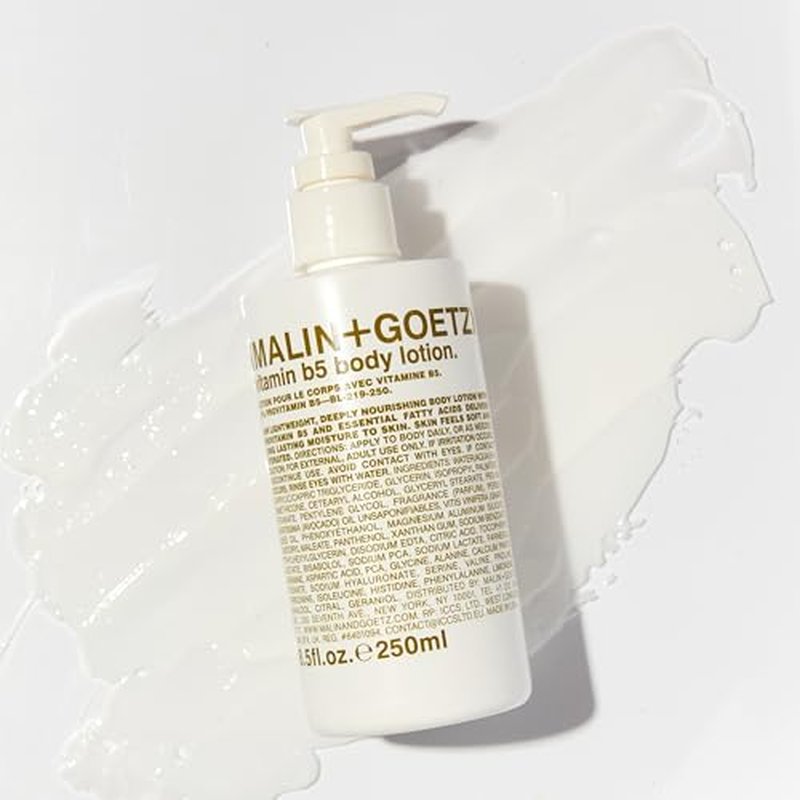 MALIN+GOETZ Vitamin B5 Body Moisturizer & Lotion, Lightweight, Fast-Absorbing Hydration with Pro-Vitamin B5 and Fatty Acids, Softens and Soothes Skin, Vegan, Cruelty-Free (Various Sizes)