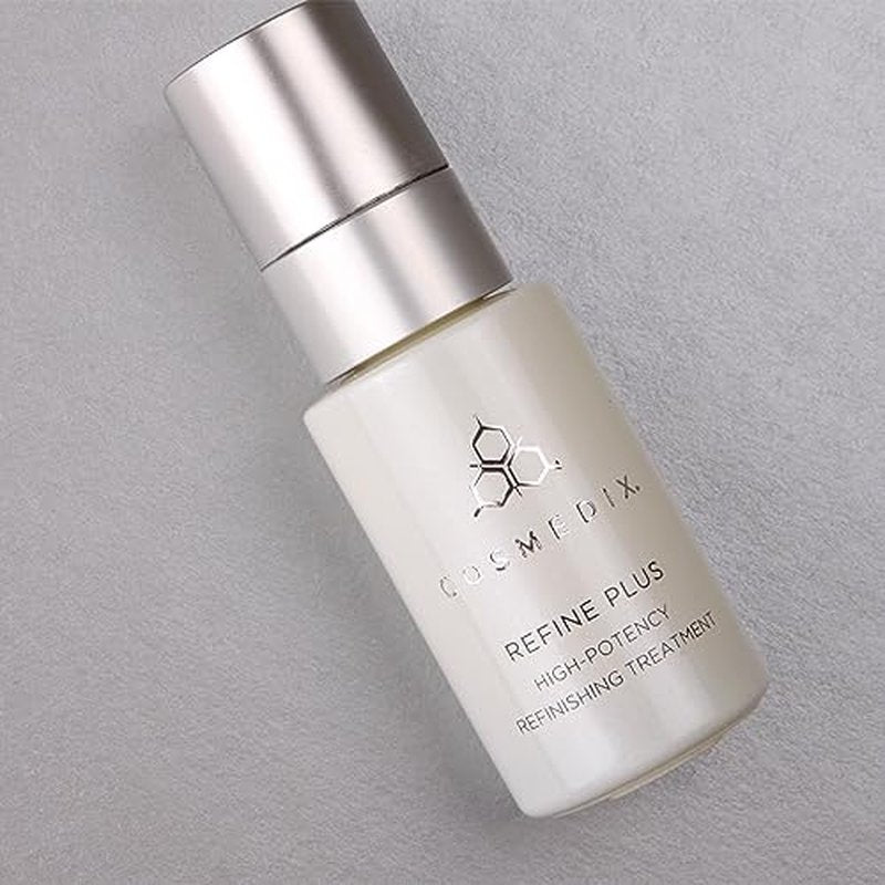 COSMEDIX Refine Plus, High Potency Anti-Aging Treatment for Face - PM Night Facial Peel for Acne Scars, Dark Spots, Fine Lines & Hyper-Pigmentation with Retinol Complex & Hydrating Ingredients