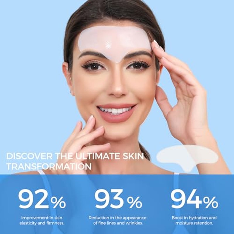 Okela Forehead Wrinkle Patches Overnight 20 pcs with Collagen, Anti Wrinkle Patches, Forehead Wrinkles Beauty Treatment