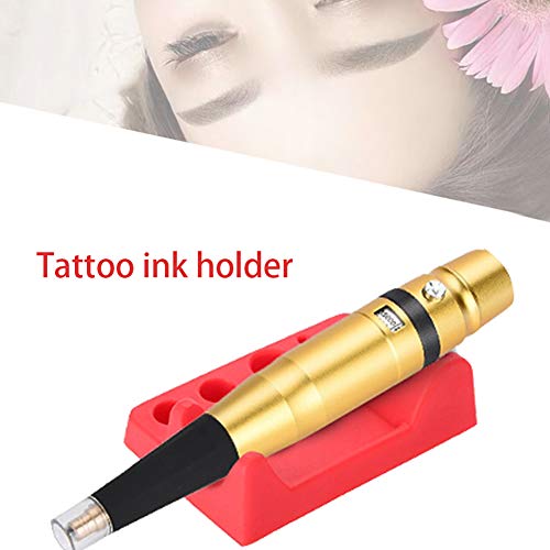 Tattoo Machine Holder, Tattoo Tool Holder Microblading Pigment Ink Cup Tattoo Pen Stand Makeup Tattoo Accessories
