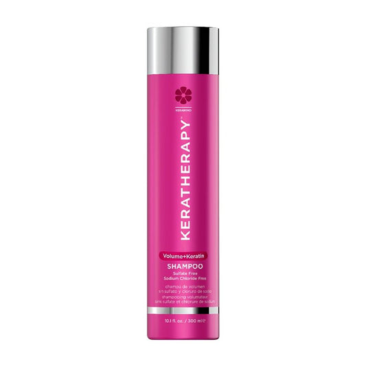 Keratherapy Keratin Infused Volume Shampoo, 10.1 fl oz, 300 ml - Volume Shampoo for Thin Hair - Kerabond Technology with Hemp Seed Oil, Indian Laurel Extract, Sea Kelp & Hydrolyzed Silk