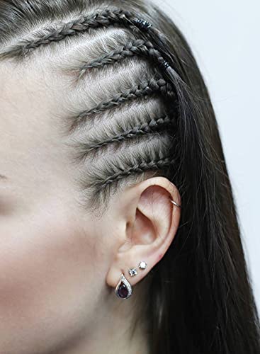 Mini Rubber Black Elastic Hair Ties Bands with a Box, BEBEEPOO 2500pcs Small Black Rubber Bands for Hair, Soft - No Damage - STRONG - REUSEABLE (2500pcs black)