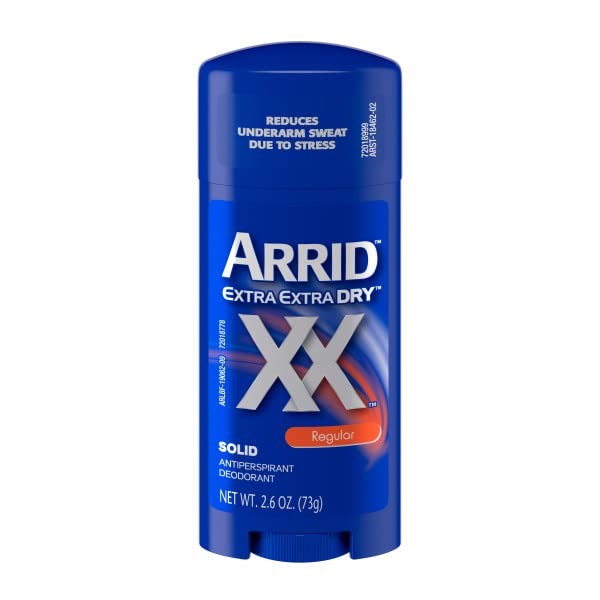 Arrid XX Extra Extra Dry Antiperspirant Deodorant - Regular 2.6 oz | Pack of 12