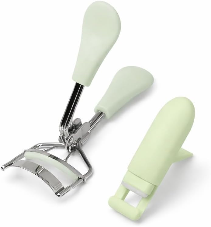 Eyelash Curler for Women - Manual Lash Curler with Wide Angle Fit | Gentle No Pinching, Portable Makeup Tool