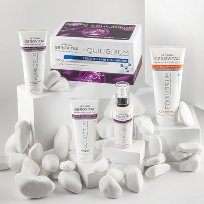 Gerovital EQUILIBRIUM Anti-Wrinkle Eye Contour Cream | Professional Cream for Eyes, 100 ml