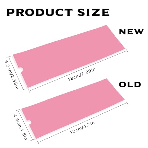 Tattoo Pen Covers Disposable Sleeves 200Pcs Pink Machine Covers 2.5x7.1inch Large Size Fits Most Rotary Machines Durable Plastic Protection