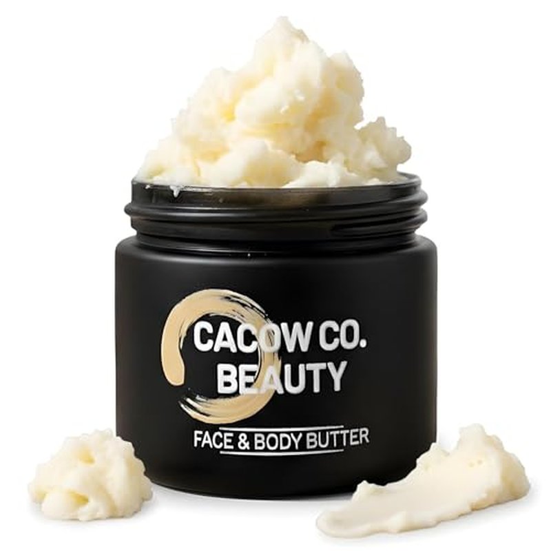100% Grass Fed & Finished Tallow with Organic Unrefined Cacao Butter - The Face & Body Butter